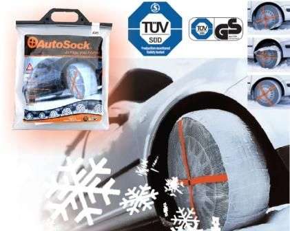 AutoSock 850 – textilné snehové reťaze pre osobné/suv autá AS850
