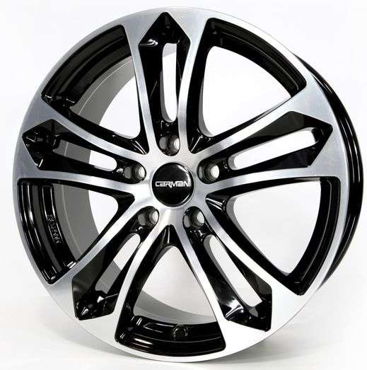Carmani 5 Arrow Farba: Black Polish 8.5x19 5x120 Et15