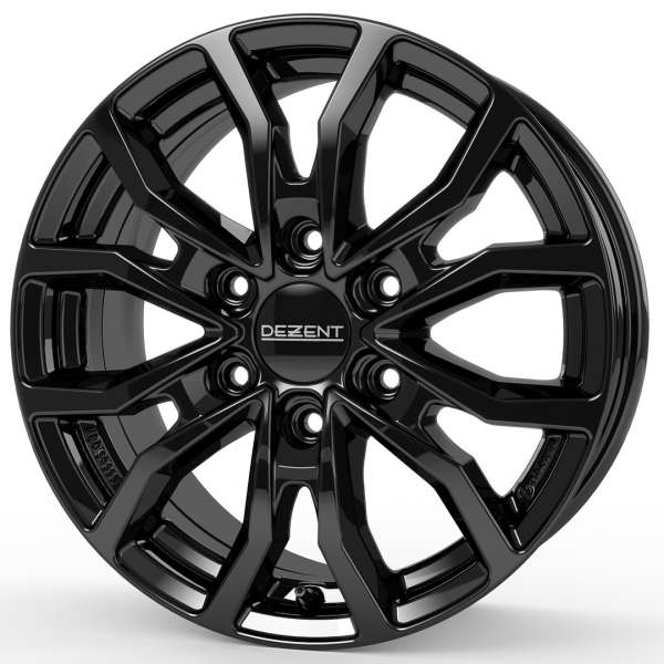 DEZENT KC black 7,5x17 6x139,7 ET38