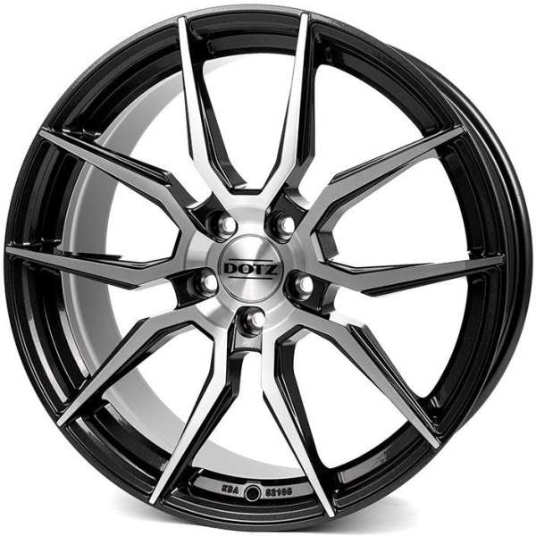 DOTZ MISANO dark 8x18 5x114,3 ET48
