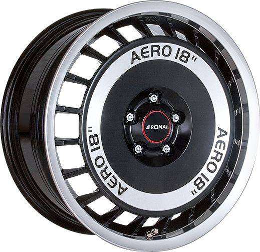 RONAL R50 AERO farba: SCHWARZ-FRONTKOPIERT 7.5x16 4x108 ET38