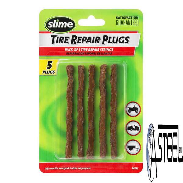 Slime Tire Reapir Plugs Knôty 6mm (5ks)