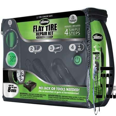 Automaticka opravna sada slime flat tyre repair kit