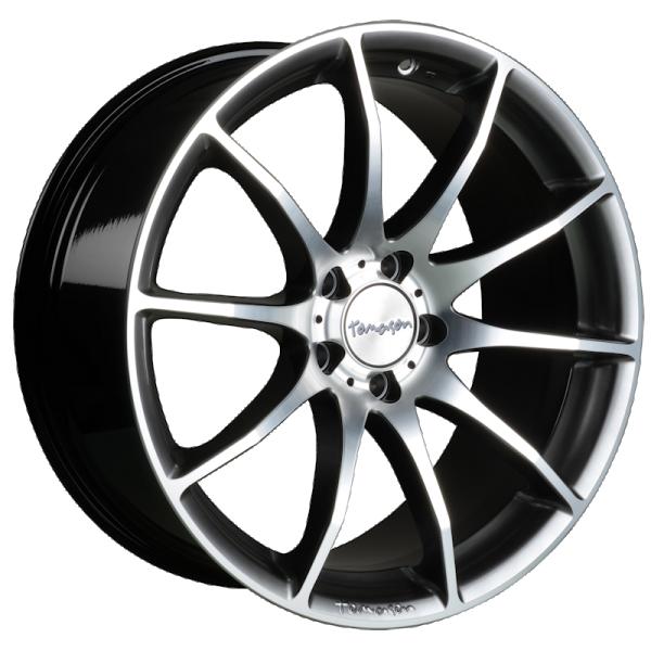 8.0x17 5x112 ET45 Tomason TN1 farba: HYPERBLACK POLIERT