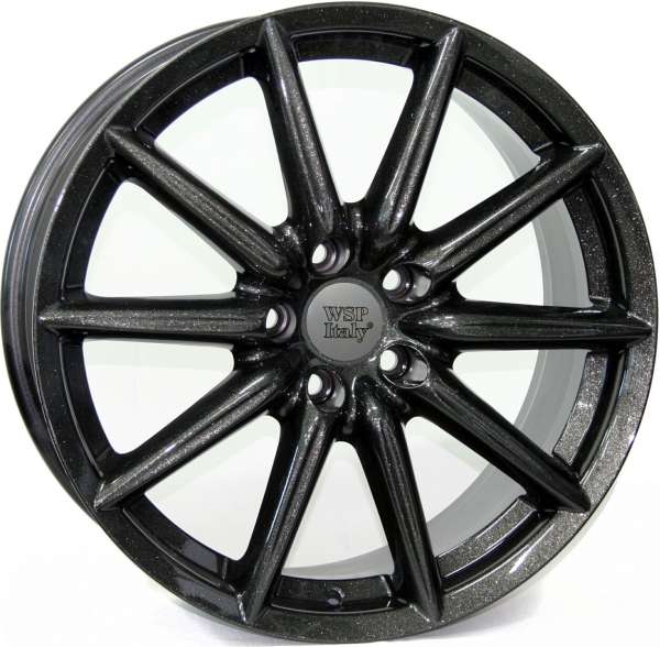 Wsp Cannes W251 ( Replika Alfa Romeo ) Diamond Black 8x18 5x110 Et41