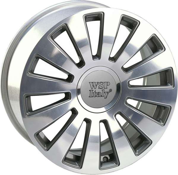 Wsp Ramses W535 ( Replika Audi ) Anthracite Polished 8x19 5x112 Et35