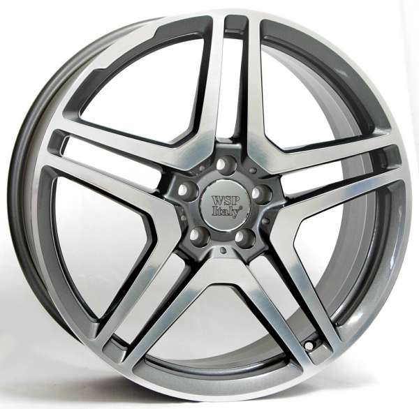 Wsp Amg Vesuvio W759 (replika Mercedes) Anthracite Polished 8.5x19 5x112 Et32